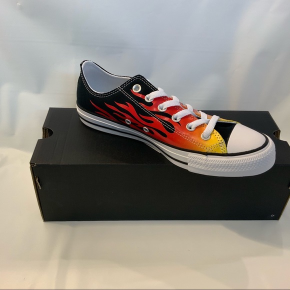 🚫SOLD out 8.5 🚫CONVERSE 🔥 FLAME s - Picture 2 of 8